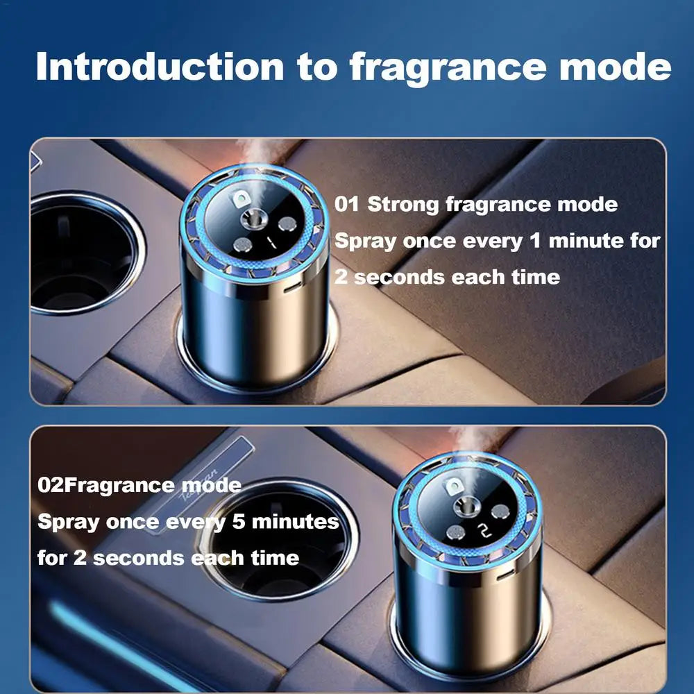 Smart Car Air Freshener Adjustable New Car Smell Air Freshener Car Scent Automatic Car Scent Starry Sky Ceiling Ambient Light